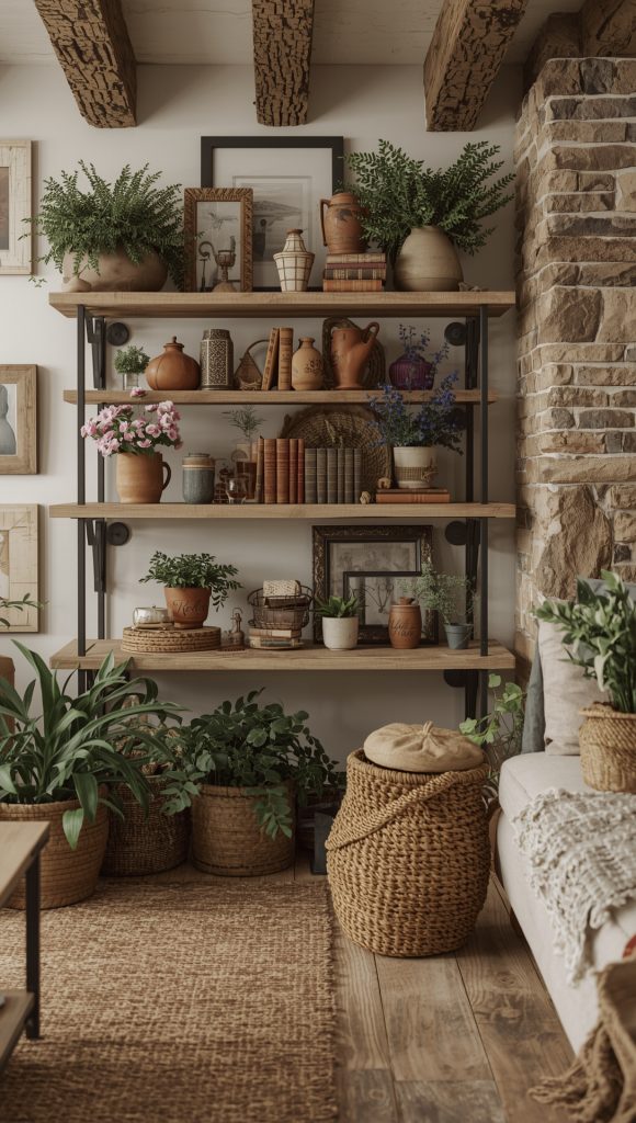 Open Shelving for Functional Charm