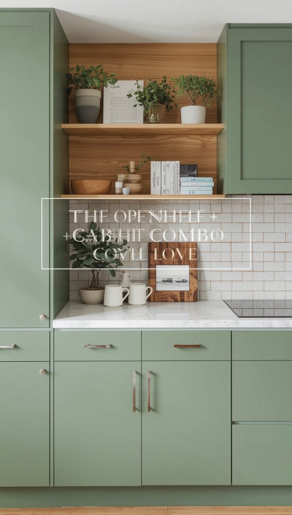 Open Shelving Hybrids: The Best of Both Worlds