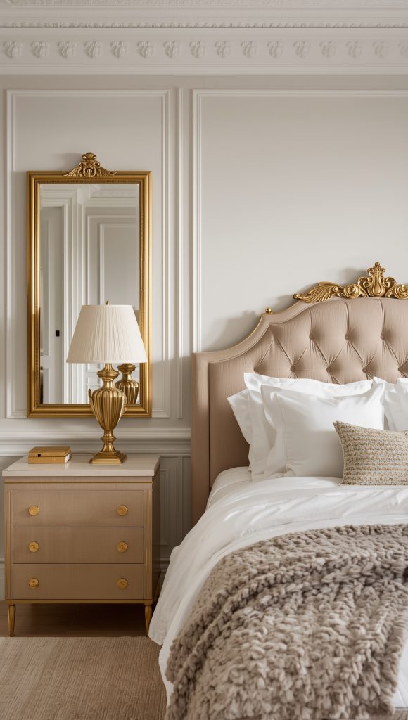 Add Metallic Accents for Glam Vibes