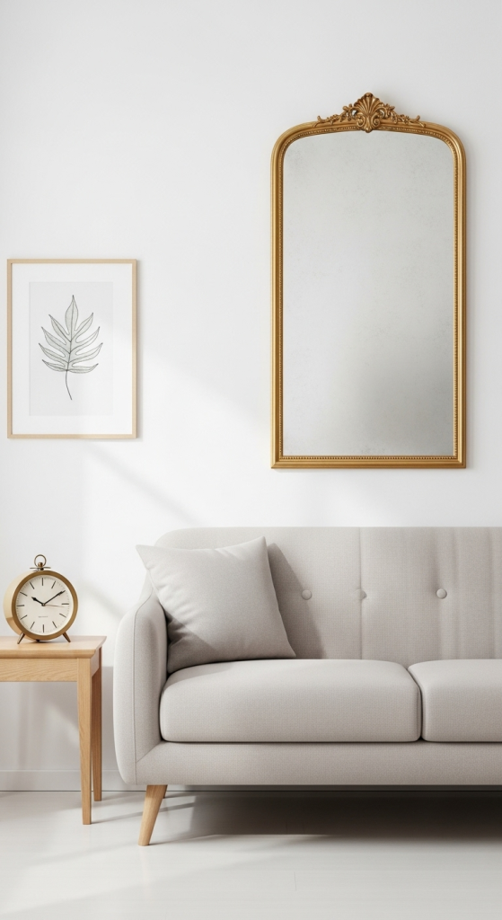 Clean Lines with Vintage Jewelry Pieces