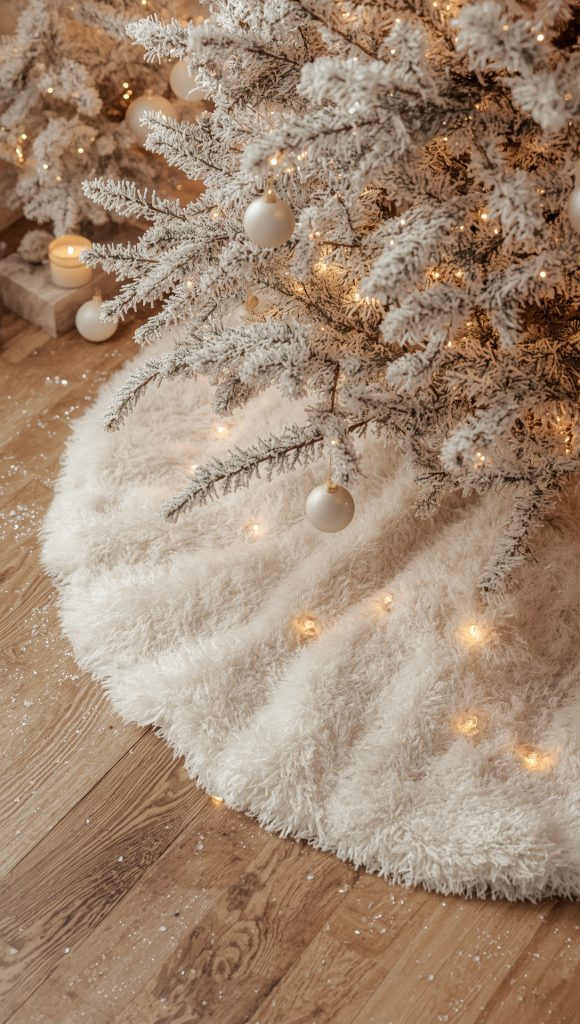 Scandinavian Minimal Tree Skirt