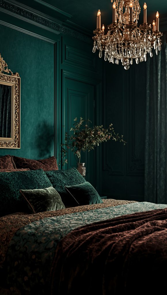 Vintage Glam with Jewel Tones