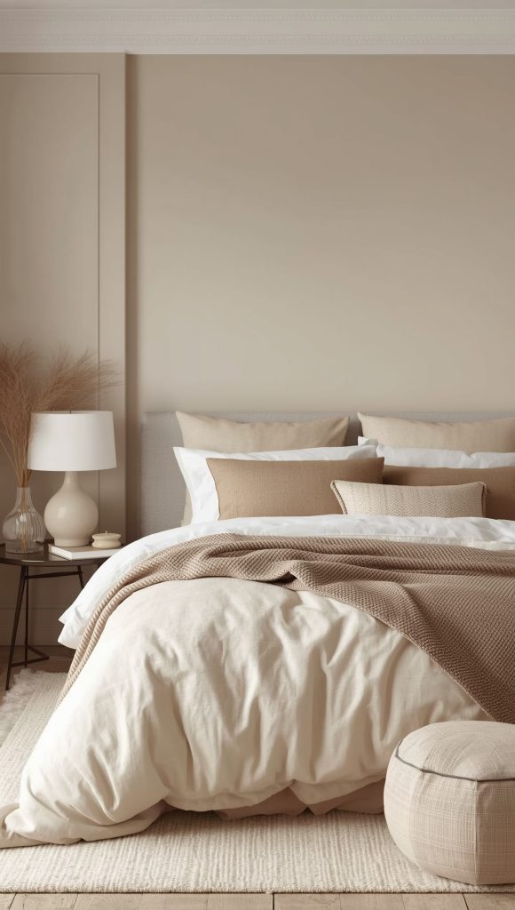 Add a Beige Feature Wall