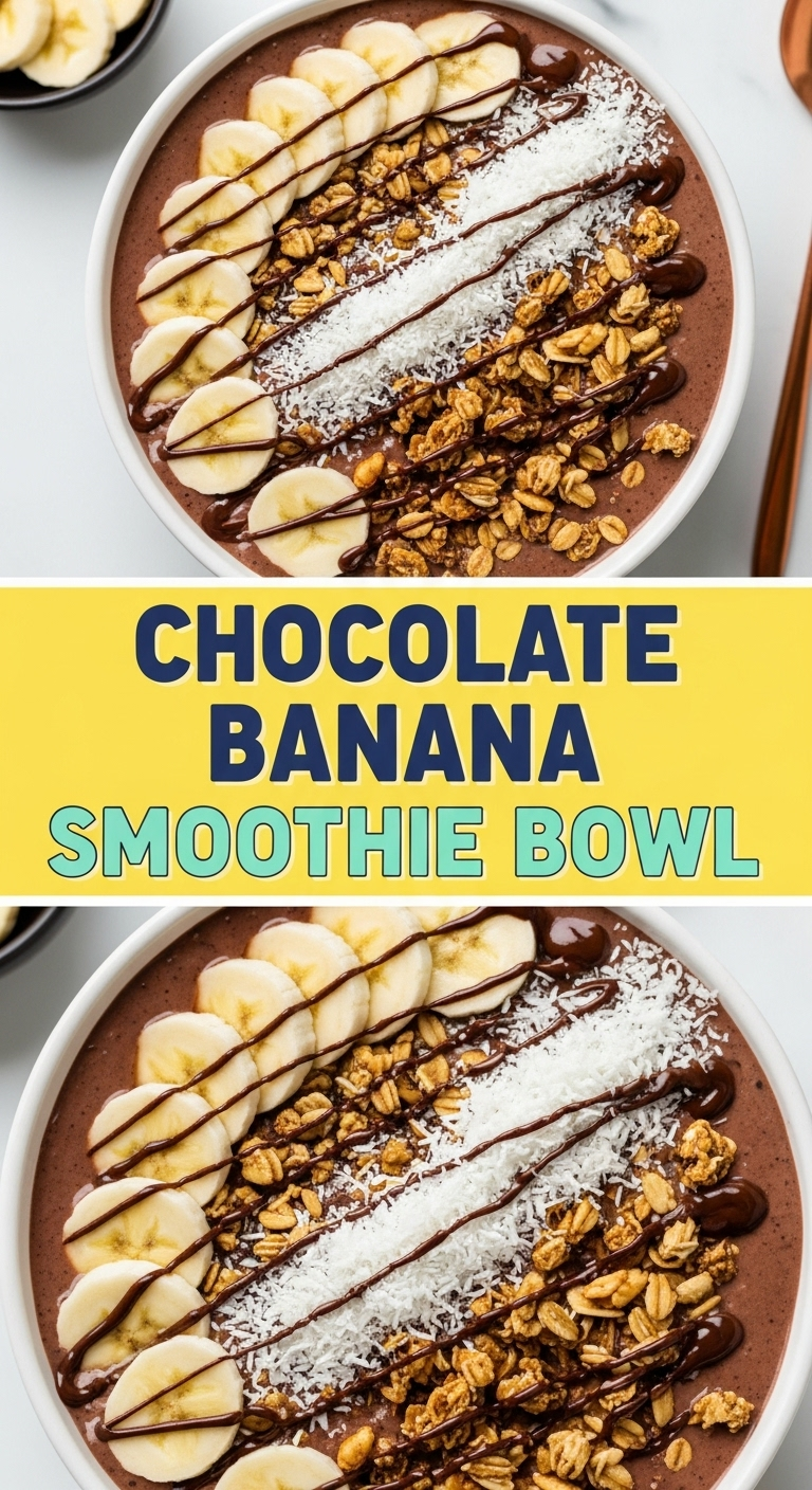 Chocolate Banana Smoothie Bowl