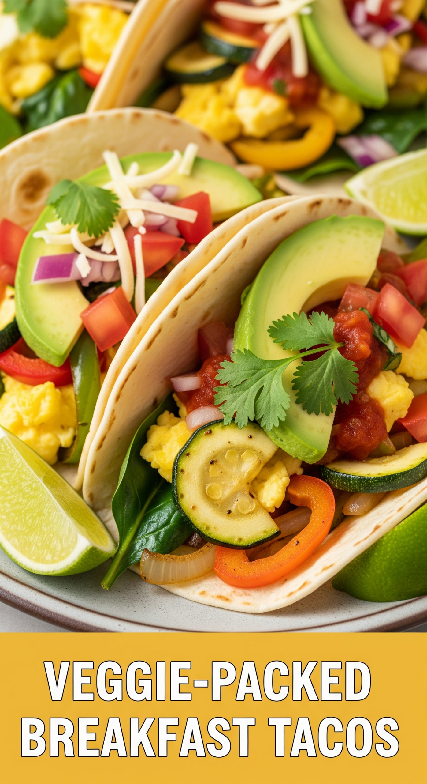 Veggie-Packed Breakfast Tacos