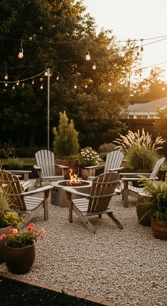 Create a Cozy Outdoor Lounge Area