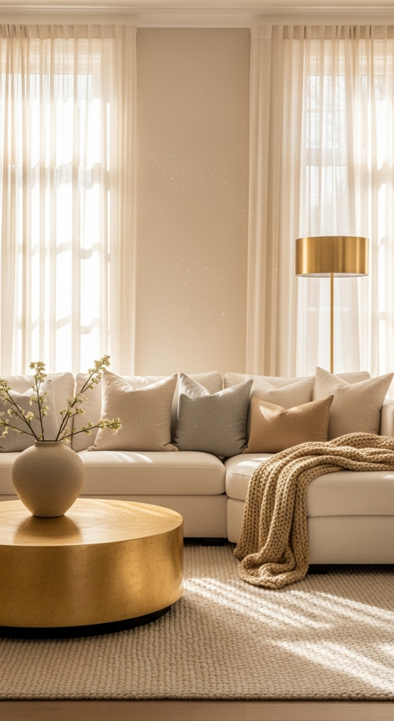 Go Big with Elegant Neutrals