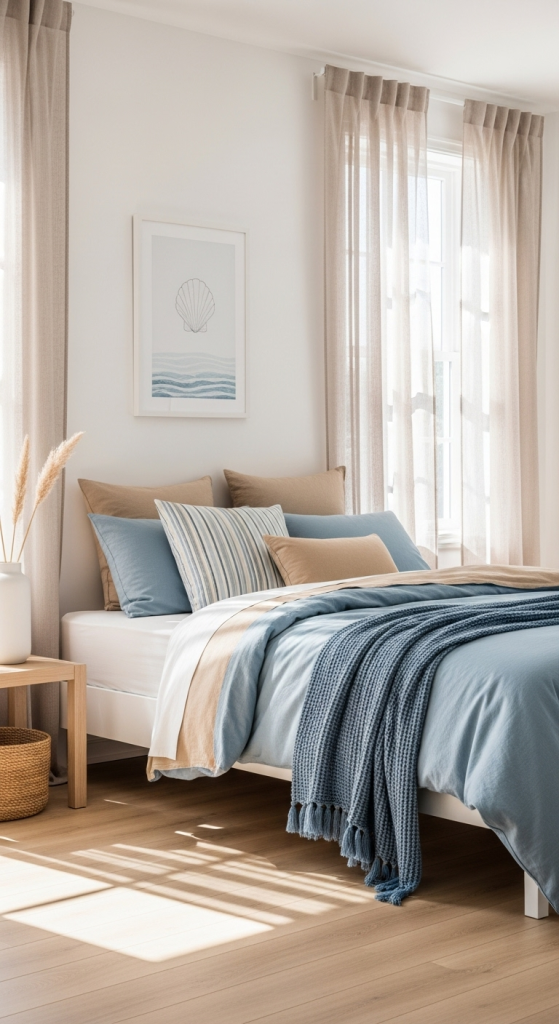 Embrace a Light and Airy Bedroom Style