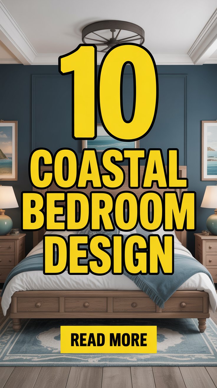 Coastal Bedroom Design