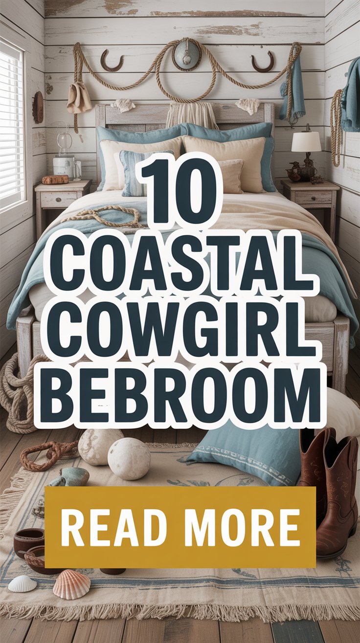 Coastal Cowgirl Bedroom Ideas