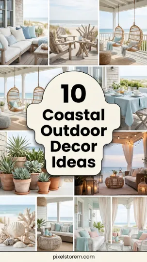 10 Coastal Outdoor Decor Ideas