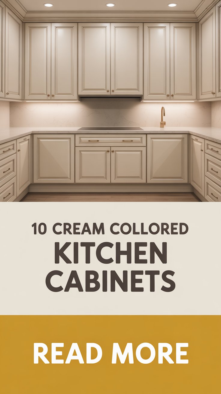 Cream Colored Kitchen Cabinet Ideas
