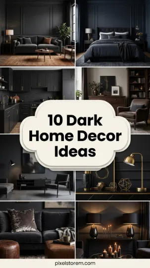 10 Dark Home Decor Ideas