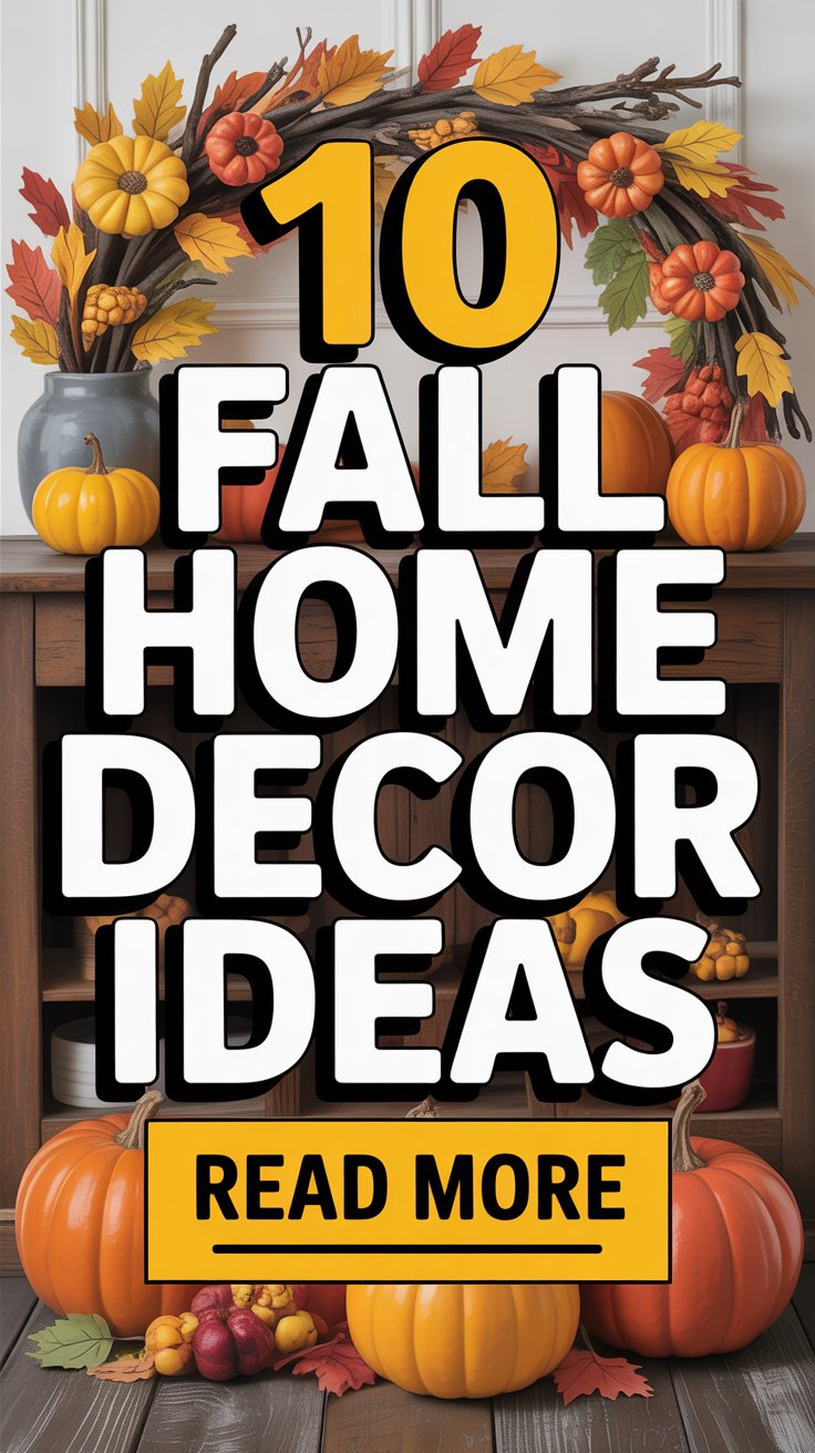 Fall Home Decor ideas