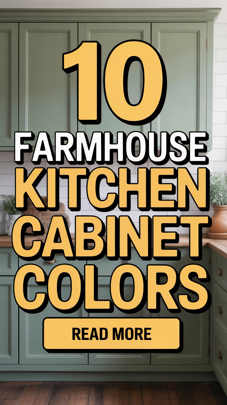 Farmhouse Kitchen Cabinet Colors