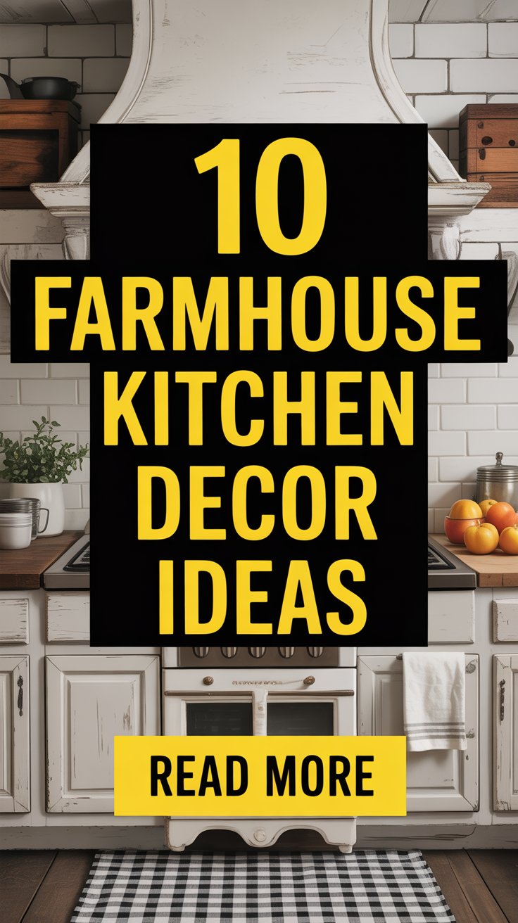 Farmhouse Kitchen Decor Ideas