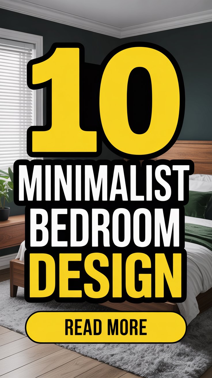 Minimalist Bedroom Design