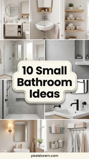 10 Small Bathroom Ideas