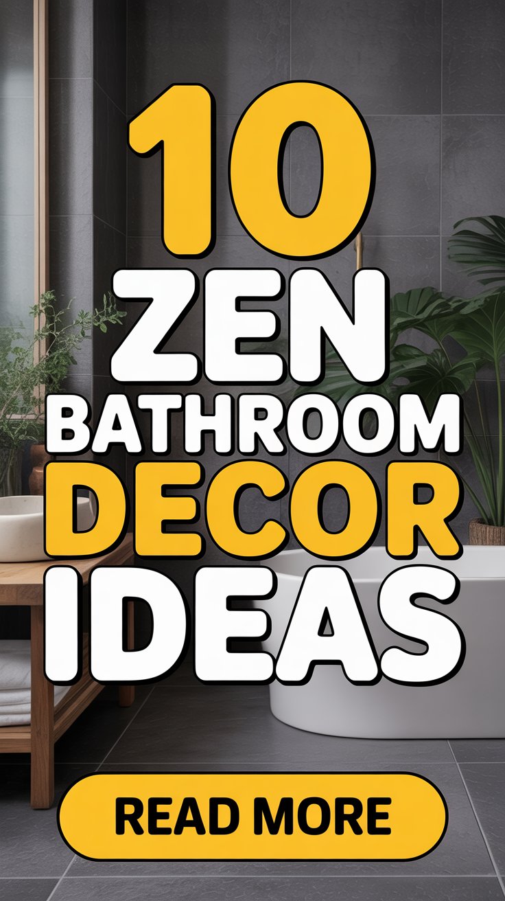 Zen Bathroom Decor Ideas