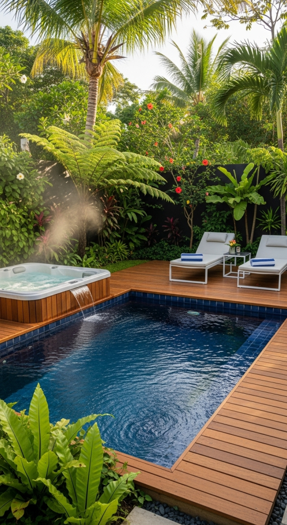 Add a Small Pool or Hot Tub