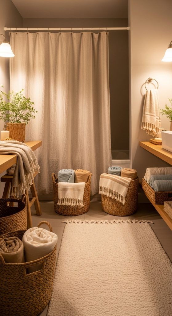 Add Soft Textiles for Warmth