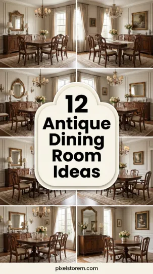 12 Antique Dining Room Ideas