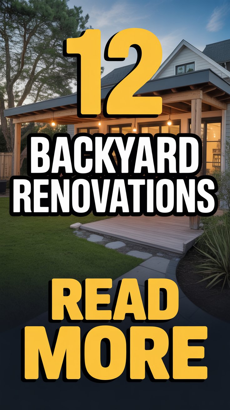 Backyard Renovations Ideas