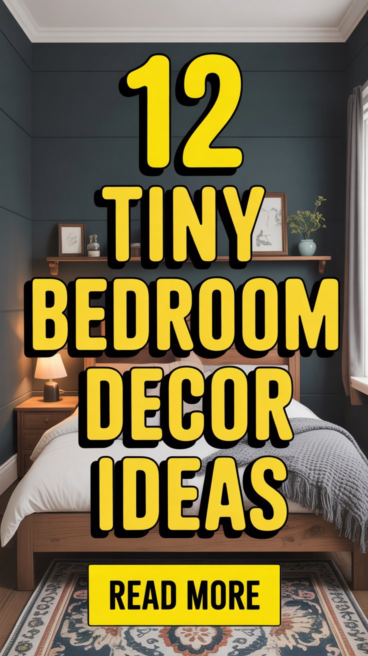 Tiny Bedroom Decor Ideas