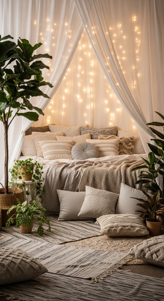 Bed Canopy Glow-Up