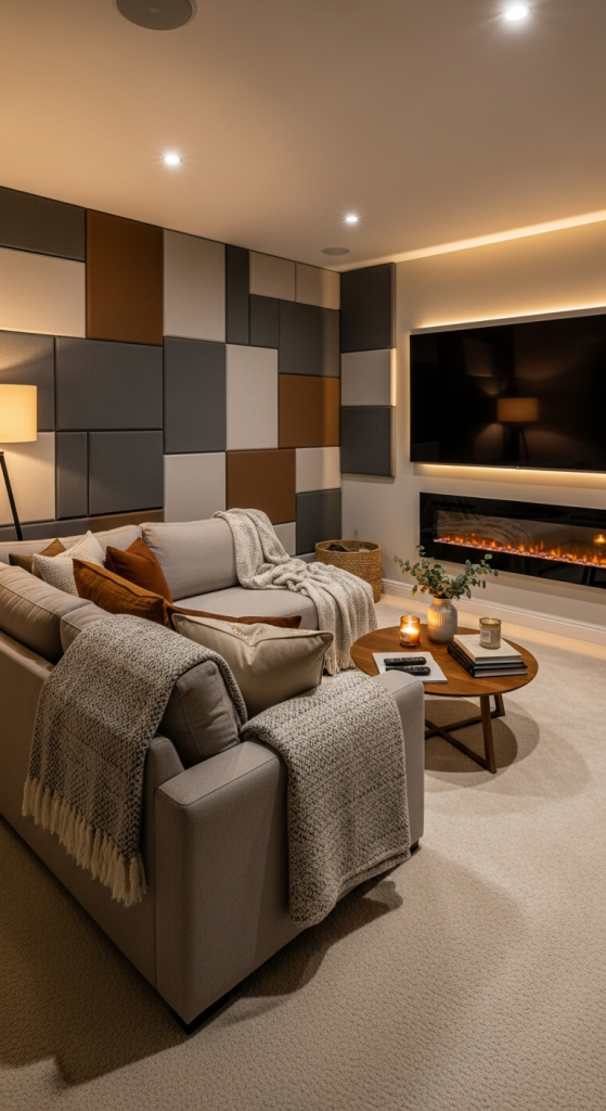 Focus on Cozy Media Room Design