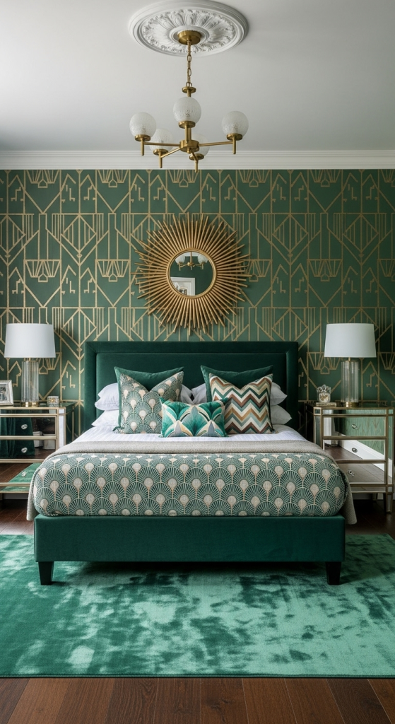 Embrace Geometric Art Deco Patterns
