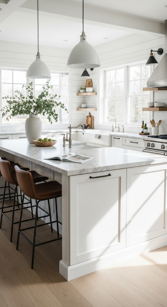 Modern Farmhouse Breakfast Bar