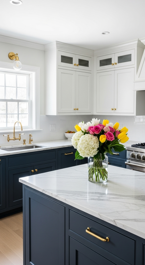 Painted Shaker Cabinets – A Splash of Personality