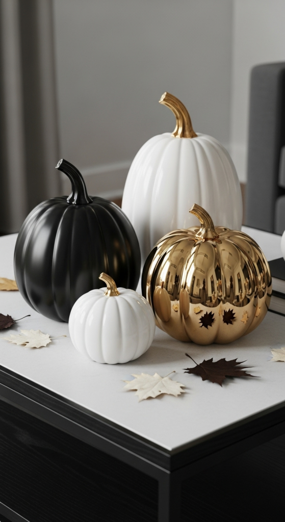 Statement Pumpkins (The Modern Way)