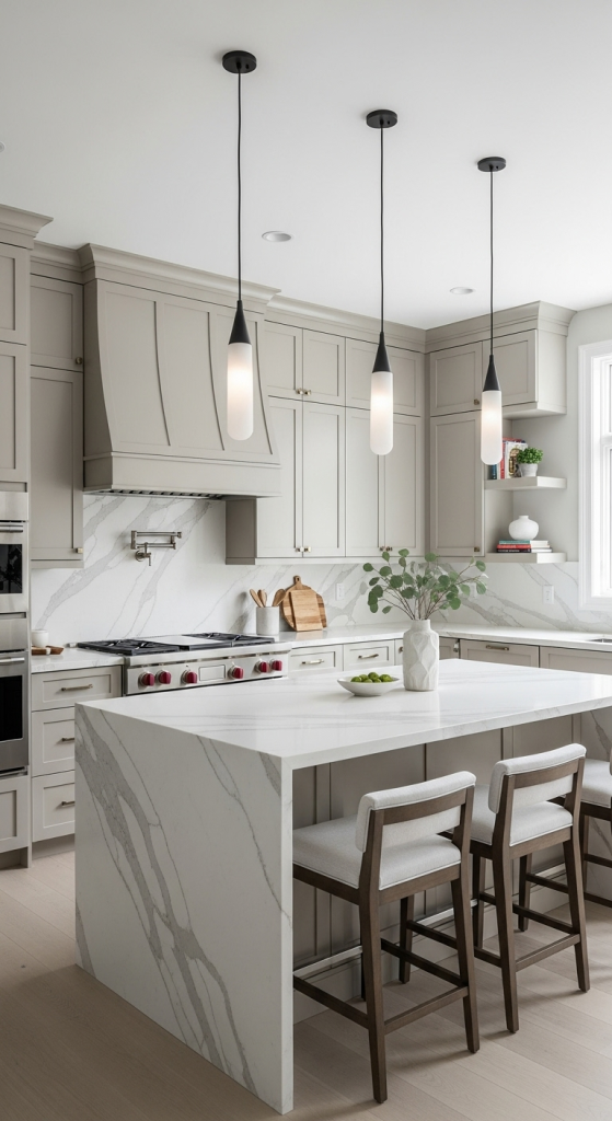 Elegant Neutral Kitchen Style with Greige