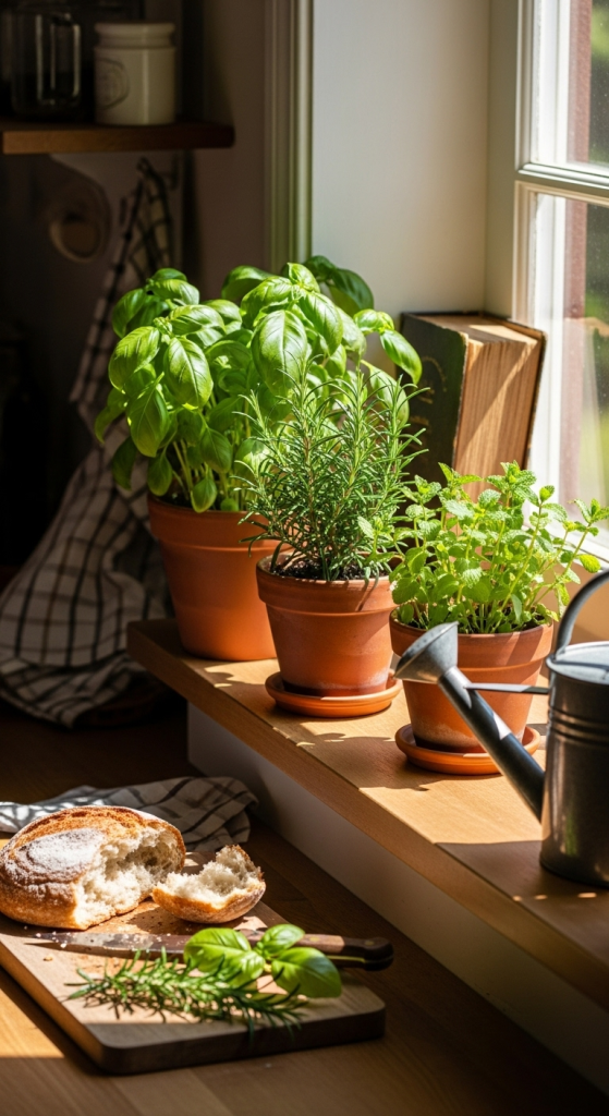 Start an Indoor Herb Garden