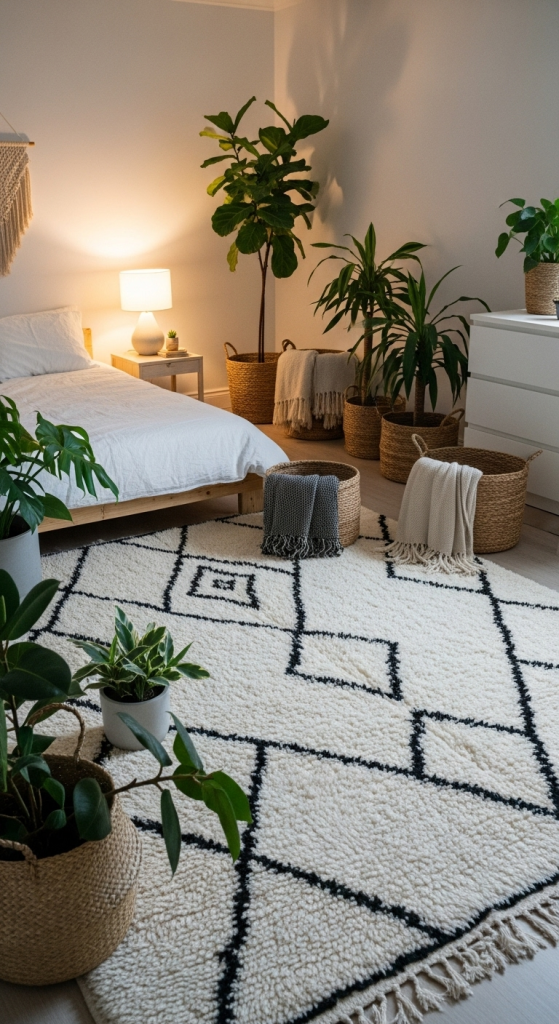 Moroccan Berber Rugs: Cozy Minimalism Meets Boho Flair