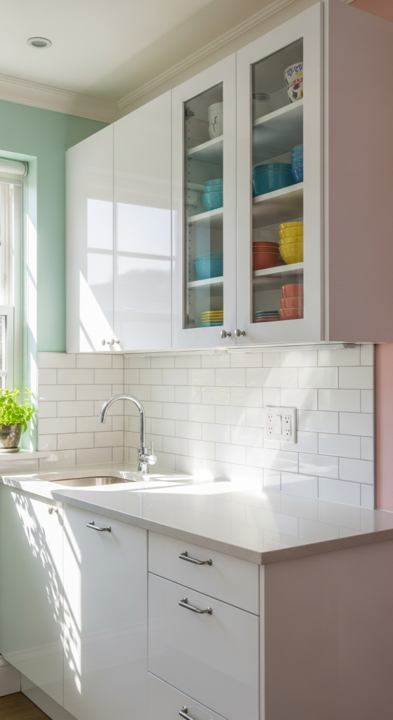 Use Light Colors & Reflective Surfaces