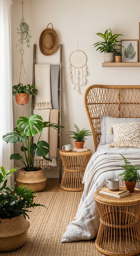 Add Organic Furniture for a Relaxed Feel