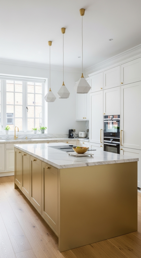 Bold Gold Island Statement