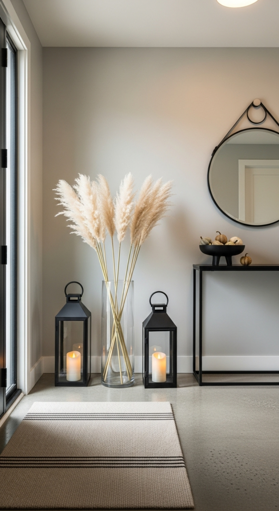 Chic Autumn Entryway