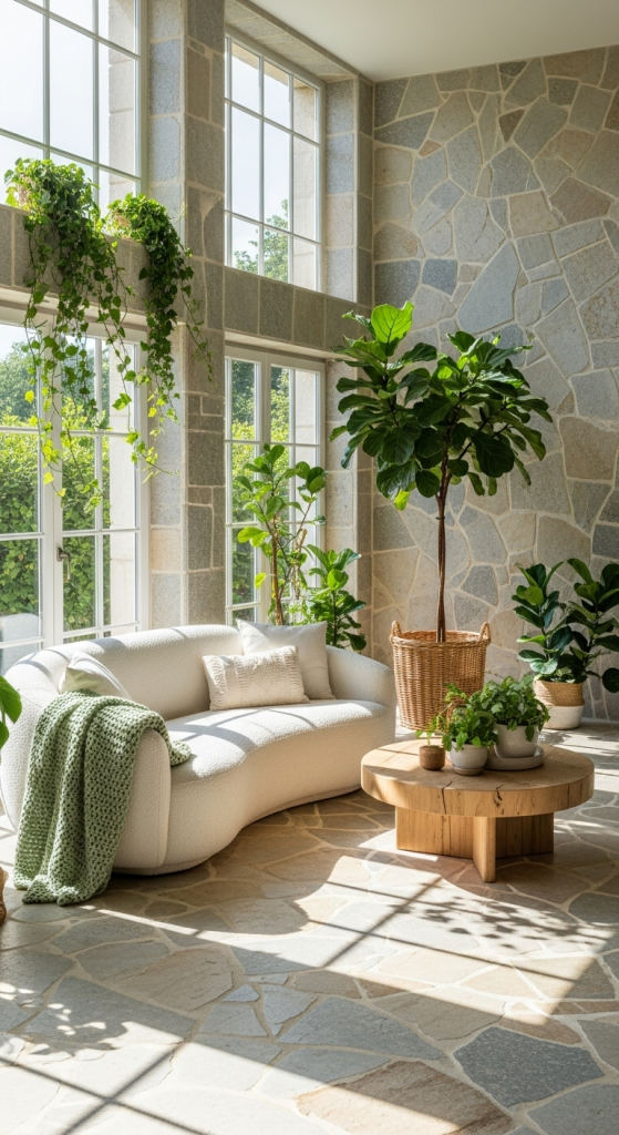 Natural Stone Interiors: Bringing the Outdoors In