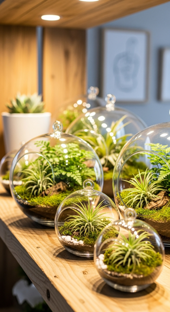 Terrariums for Tiny Spaces