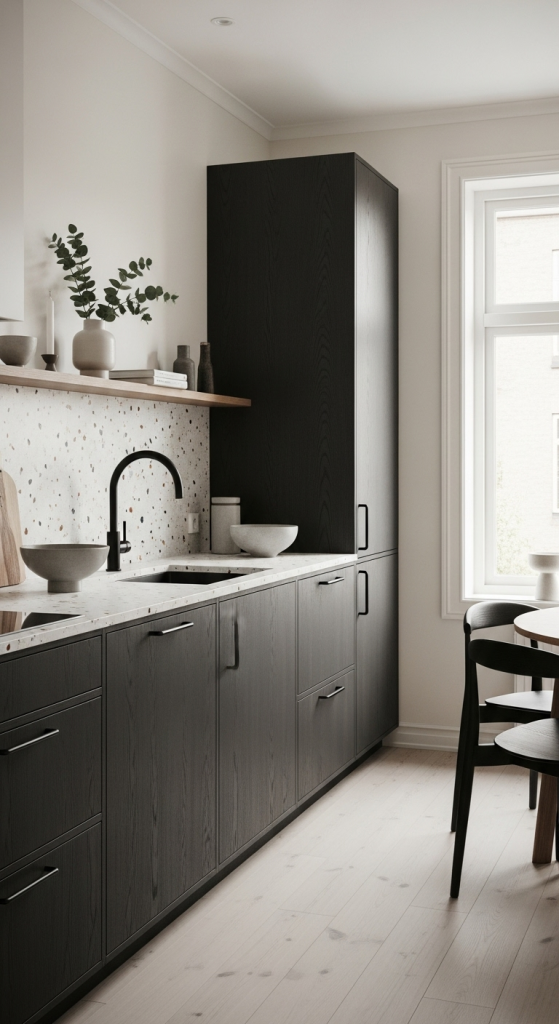 Minimalist Mood: Scandinavian-Inspired Oak Kitchen