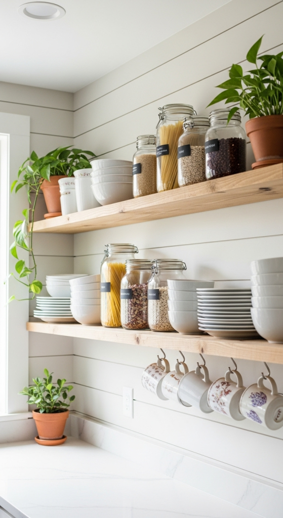 Showcase Open Shelving