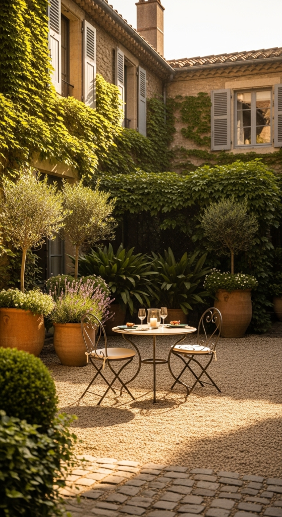 Create a Small Gravel Courtyard