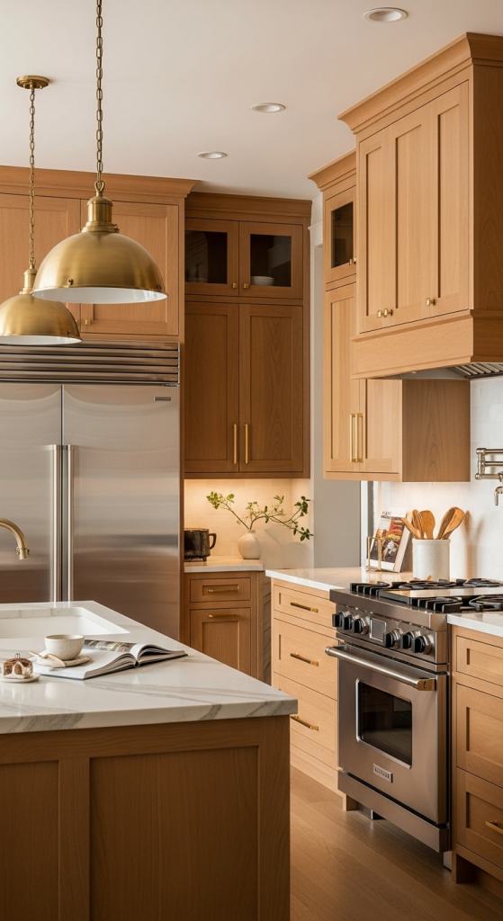 Warm Wood + Modern Metals