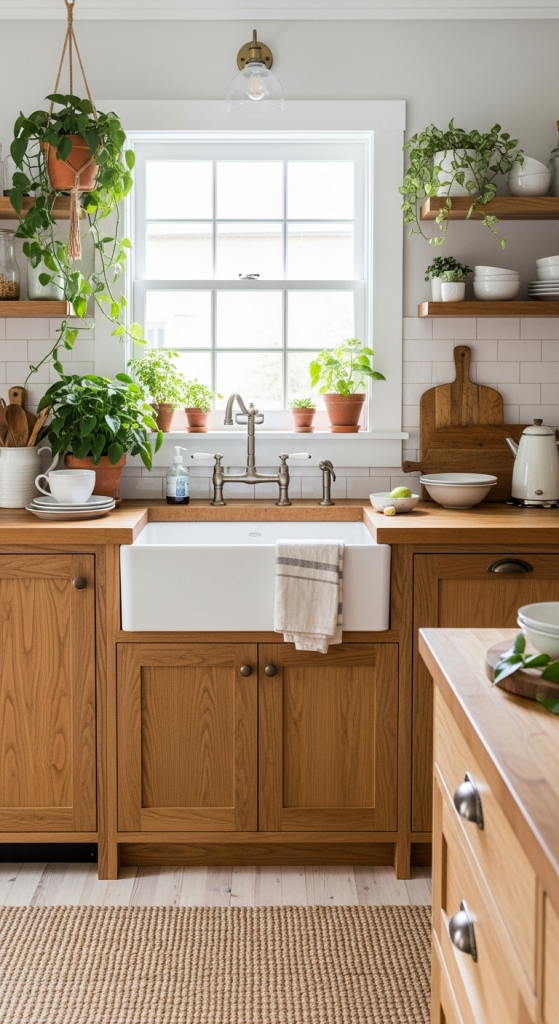 Natural Wood Shaker Cabinets – Embrace the Grain