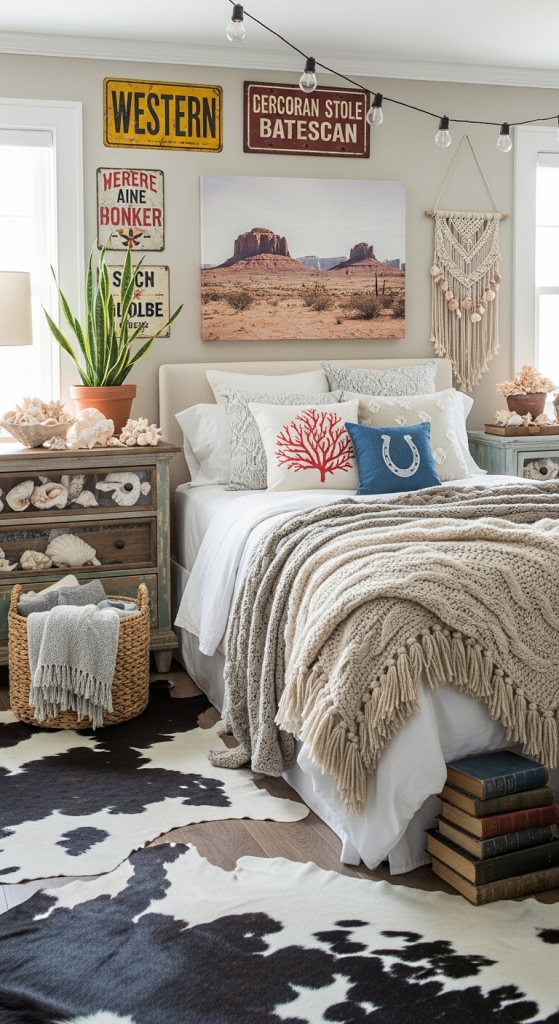 Accessorizing with Coastal Western Decor