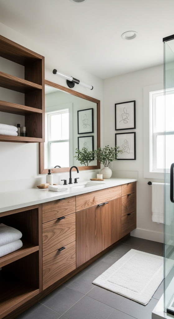 Embrace Warm Wood Accents